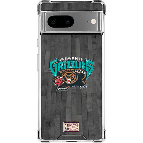 NBA Memphis Grizzlies Hardwood Classics Google Pixel 7a Clear Case